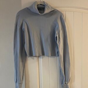 Brandy Melville Sky Blue Knit Top